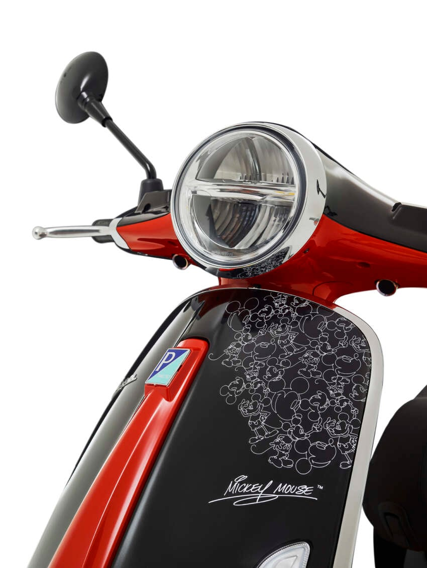 Vespa primavera e mickey mouse motorcycle soter centre
