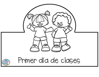 Coronas primer dia de clases y primera semana de clases tpt