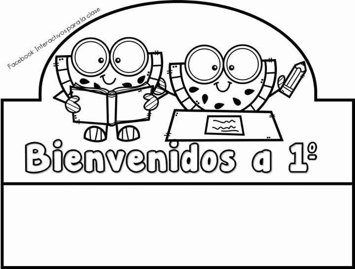 Interactivo para la clase aprender las letras primer dia de clas libretas de dibujo
