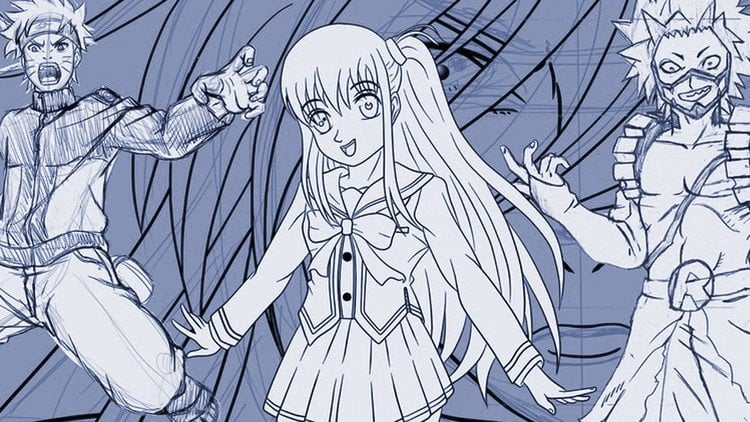 Curso de dibujo de mangas para principiantes israel de sousa