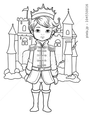 Prince coloring page coloring page prince in a