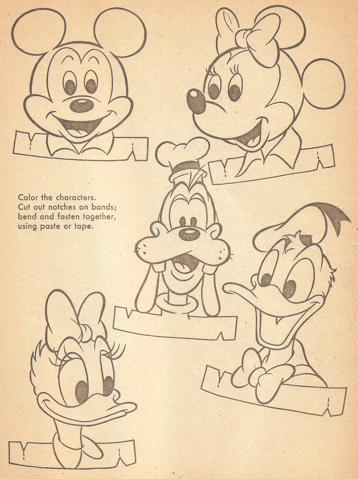 Mostly paper dolls too fun with mickey mouse