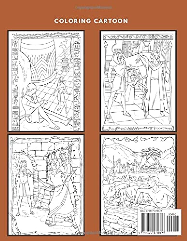 The prince of egypt coloring book jumbo coloring book for kids ages