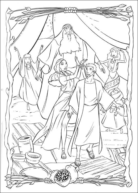 The prince of egypt el principe de egipto pãginas para colorear de biblia pãginas para colorear