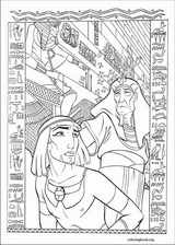 The prince of egypt coloring pages