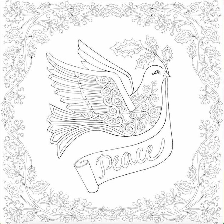 Peace dove coloring page coloring pages love coloring pages christmas coloring pages