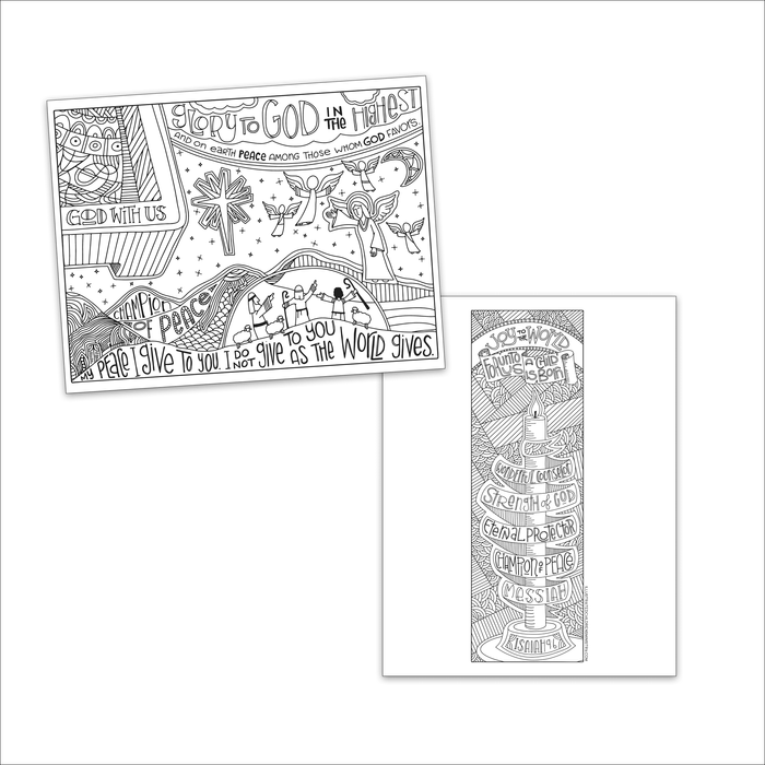 Names of the messiah coloring pages â illustrated ministry
