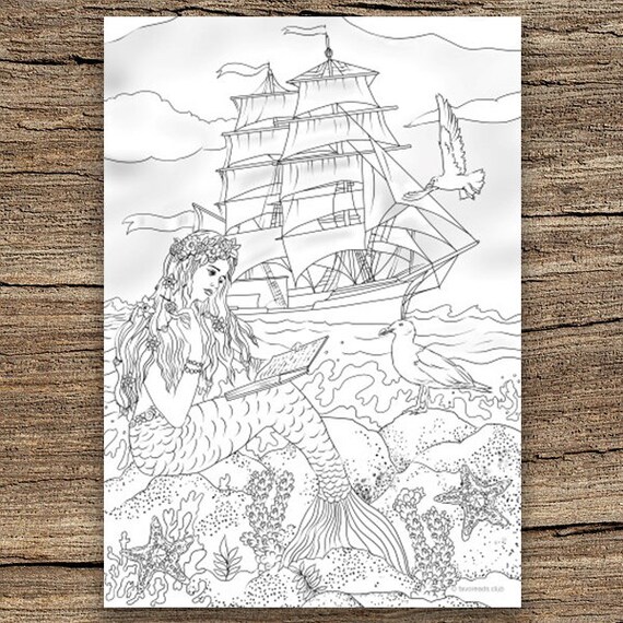 Waiting for a prince printable adult coloring page from favoreads coloring book pages for adults and kids coloring sheets coloring designs