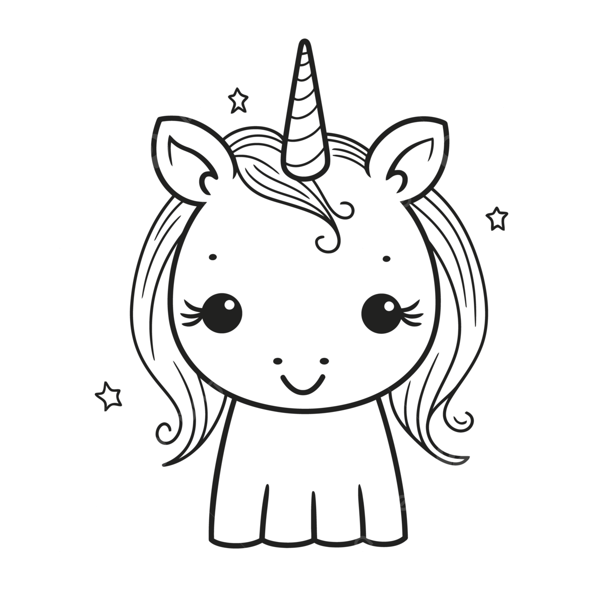 Cute unicorn coloring pages on white background outline sketch drawing vector unicorn drawing wing drawing ring drawing png and vector with transparent background for free download