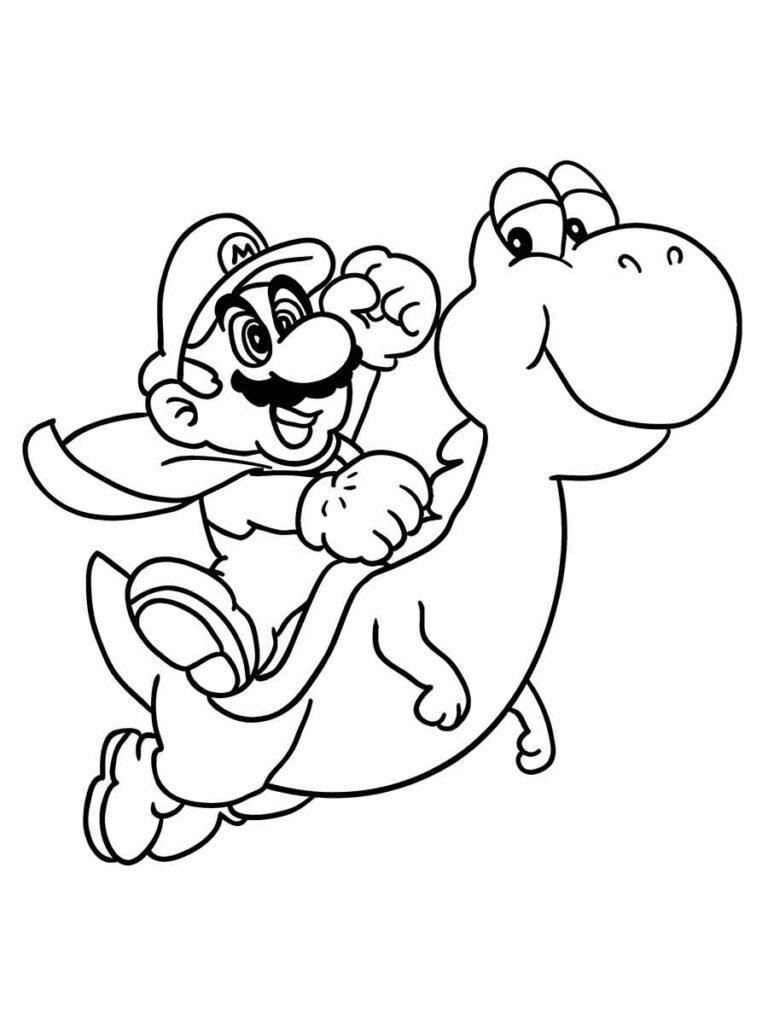 Super mario bros desenhos para imprimir colorir e pintar do mario luigi princesa peach bowser etc