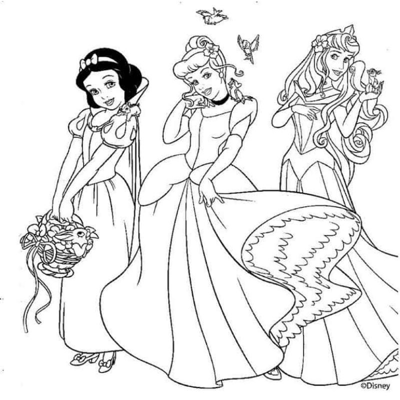 Desenhos para colorir pintar princesas folha a não ã frente e verso folhas a desenho por folha atividades educativas atividades pedagãgicas asil
