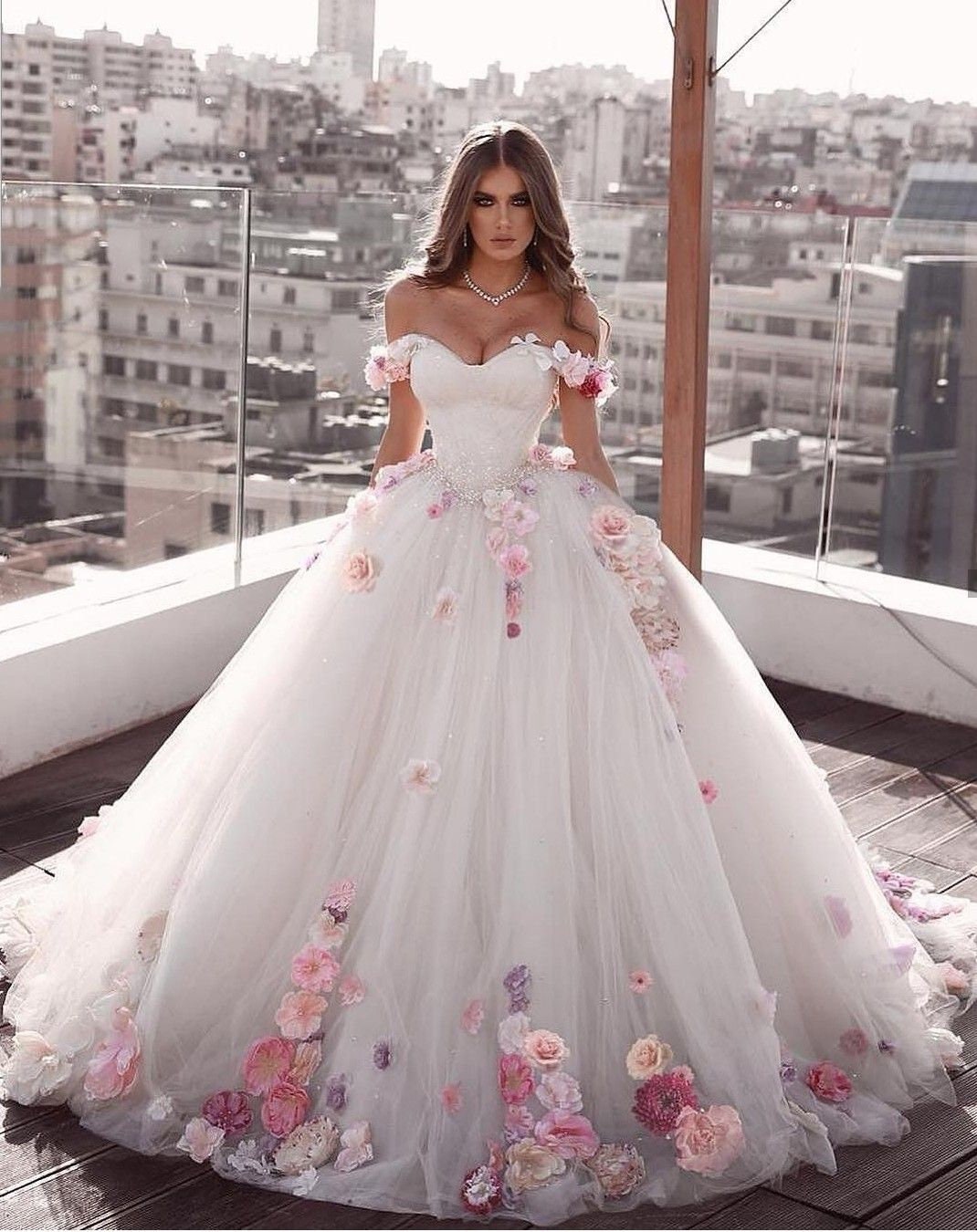 Princess style wedding dress ball gown beach bride dress bridal gown dress for bride wedding custom made