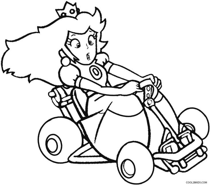 Printable princess peach coloring pages for kids coolbkids princesas dibujos dibujos arte super mario