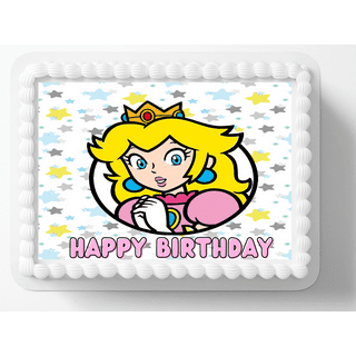 Princess peach cake