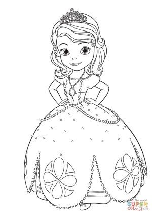 Sofia coloring pages princess sofia coloring page free printable coloring pages