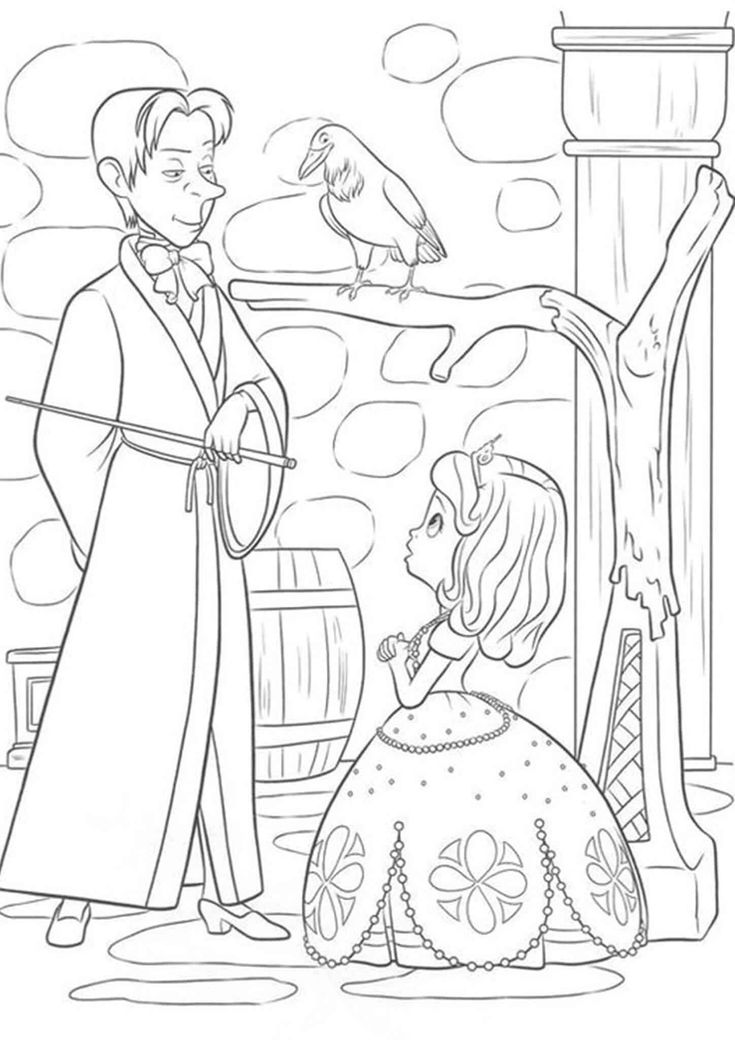 Free easy to print sofia the first coloring pages princess coloring pages disney princess coloring pages coloring pages