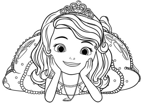 Princesa sofia pãgina para colorir princesa sofia para colorir pãginas para colorir gratuitas cores disney