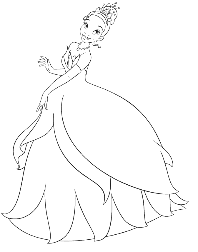 Desenhos de princesas para colorir