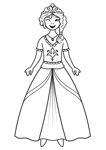 Princess coloring pages free coloring pages