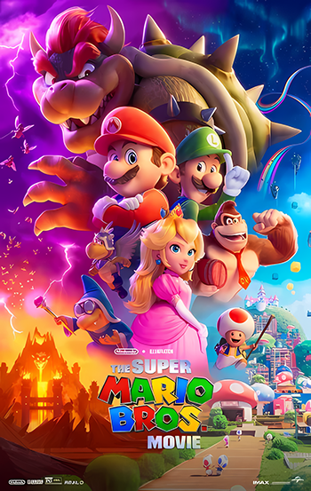 The super mario bros movie western animation