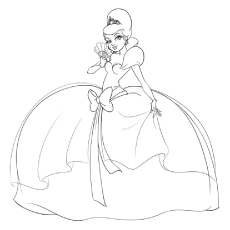 Top disney princess coloring pages for your little girl