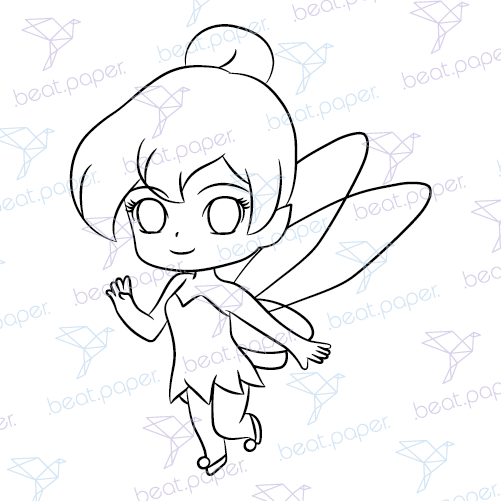 Sellos digitales de princesa disney para colorear beatpaper
