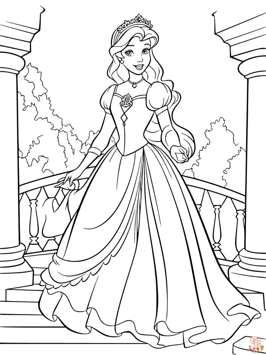 Princesas para colorear