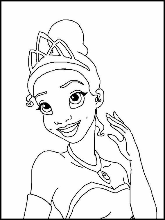The princess and the frog printable loring pages for kids disney loring pages princess loring pages frog loring pages