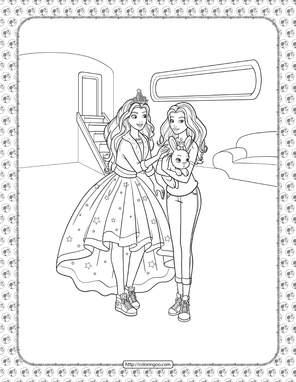 Barbie princess adventure coloring pages barbie coloring free kids coloring pages coloring pages