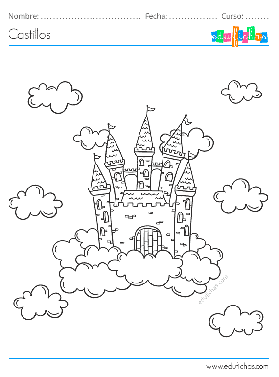 Dibujos de princesas para colorear imprimir pdf gratis