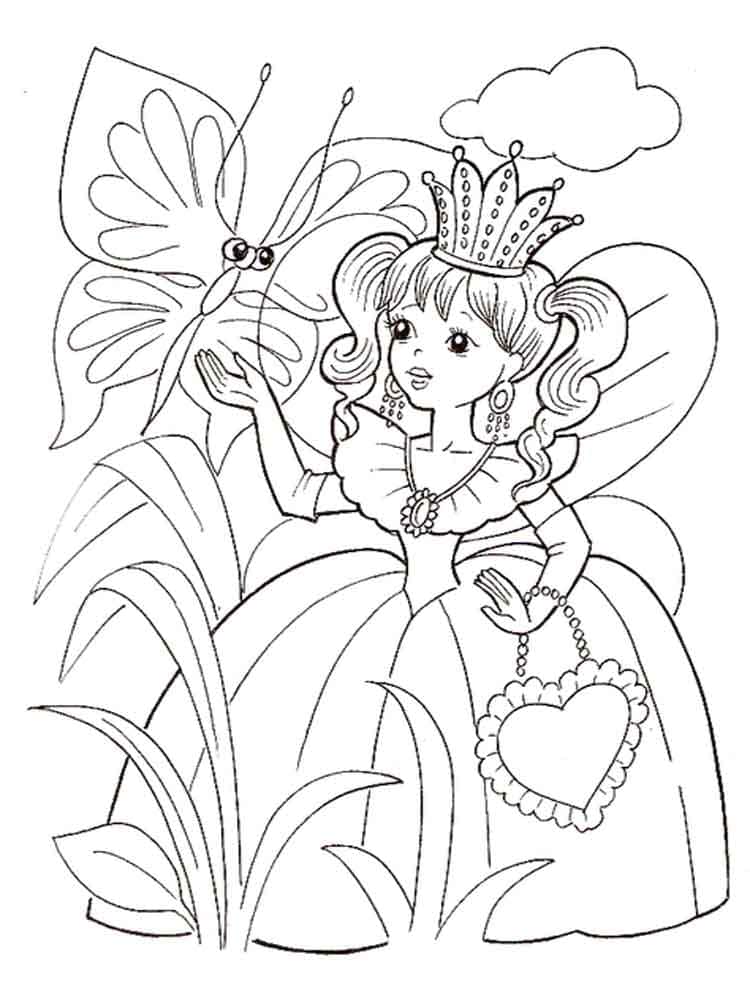 Princess coloring pages images free printable
