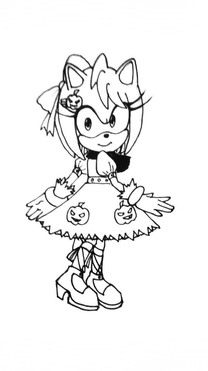 Pumpkin princess amy rose by aziacool on