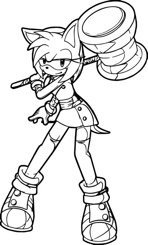 Amy rose louring pages