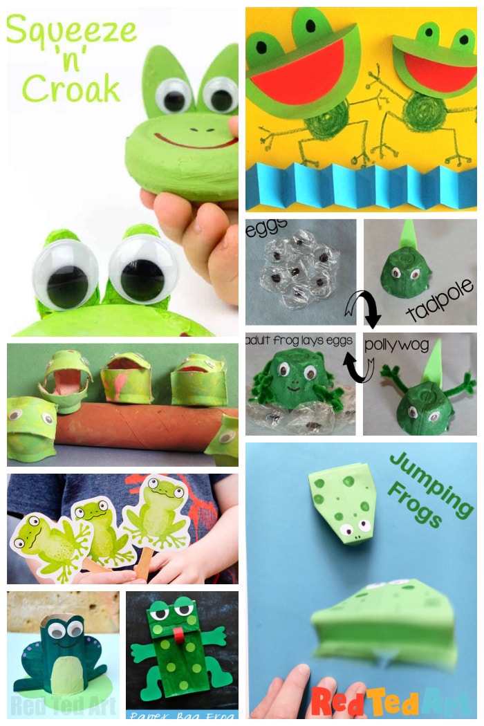 Frog crafts activities easy and fun ideas