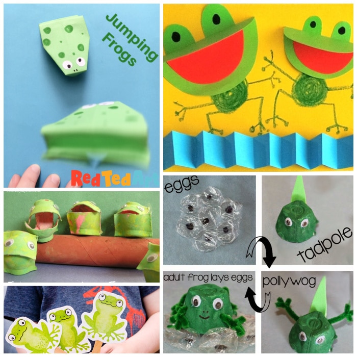 Frog crafts activities easy and fun ideas