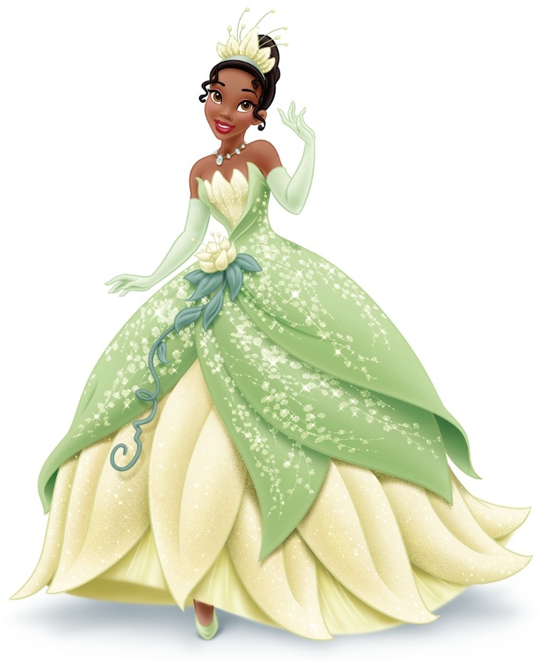 Printable princess tiana coloring pages for kids