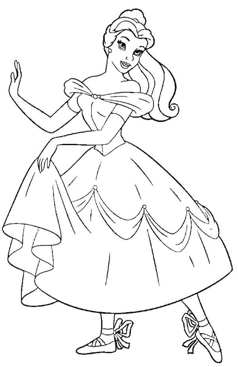 Cute ballerina coloring pages pdf ideas