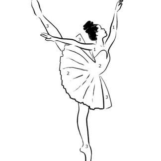 Ballerina coloring sheets pack of â coloring books for kidz