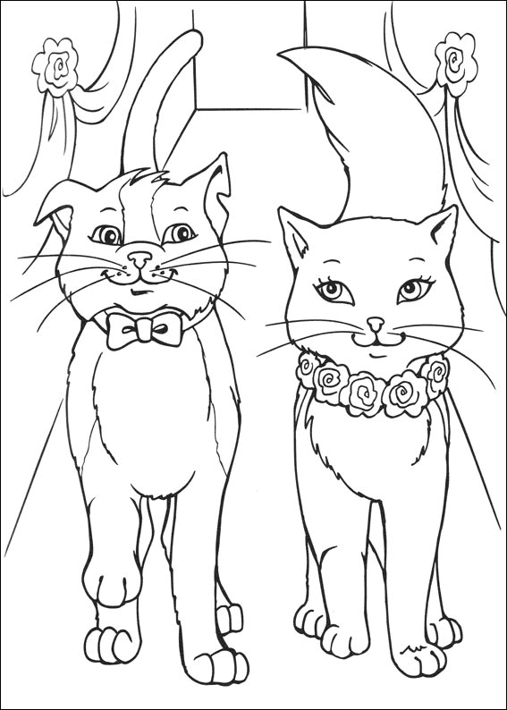Princess and the pauper storybook coloring page game for kids