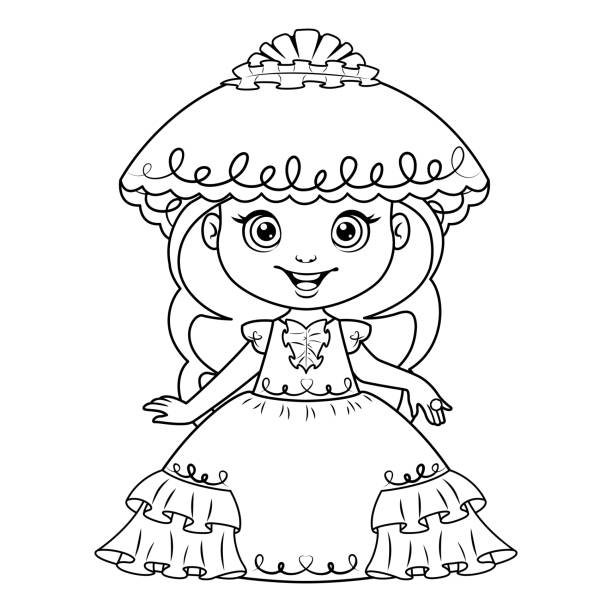 Wedding coloring pages stock illustrations royalty