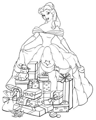 Disney princess disney princess belle coloring pages to kids