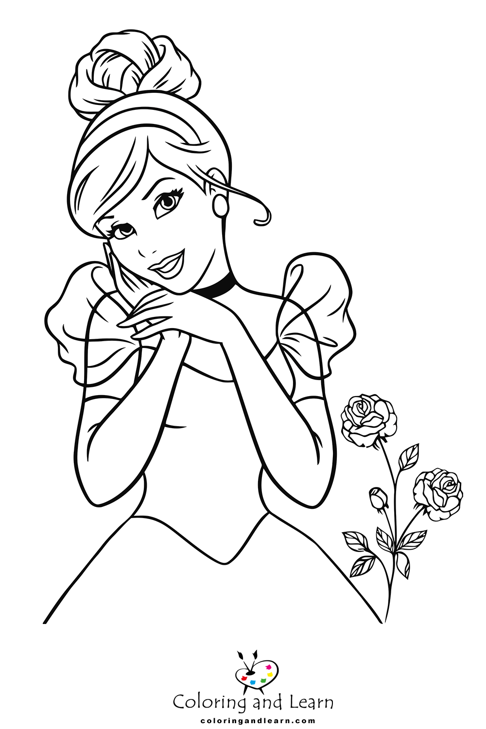 Cinderella coloring pages
