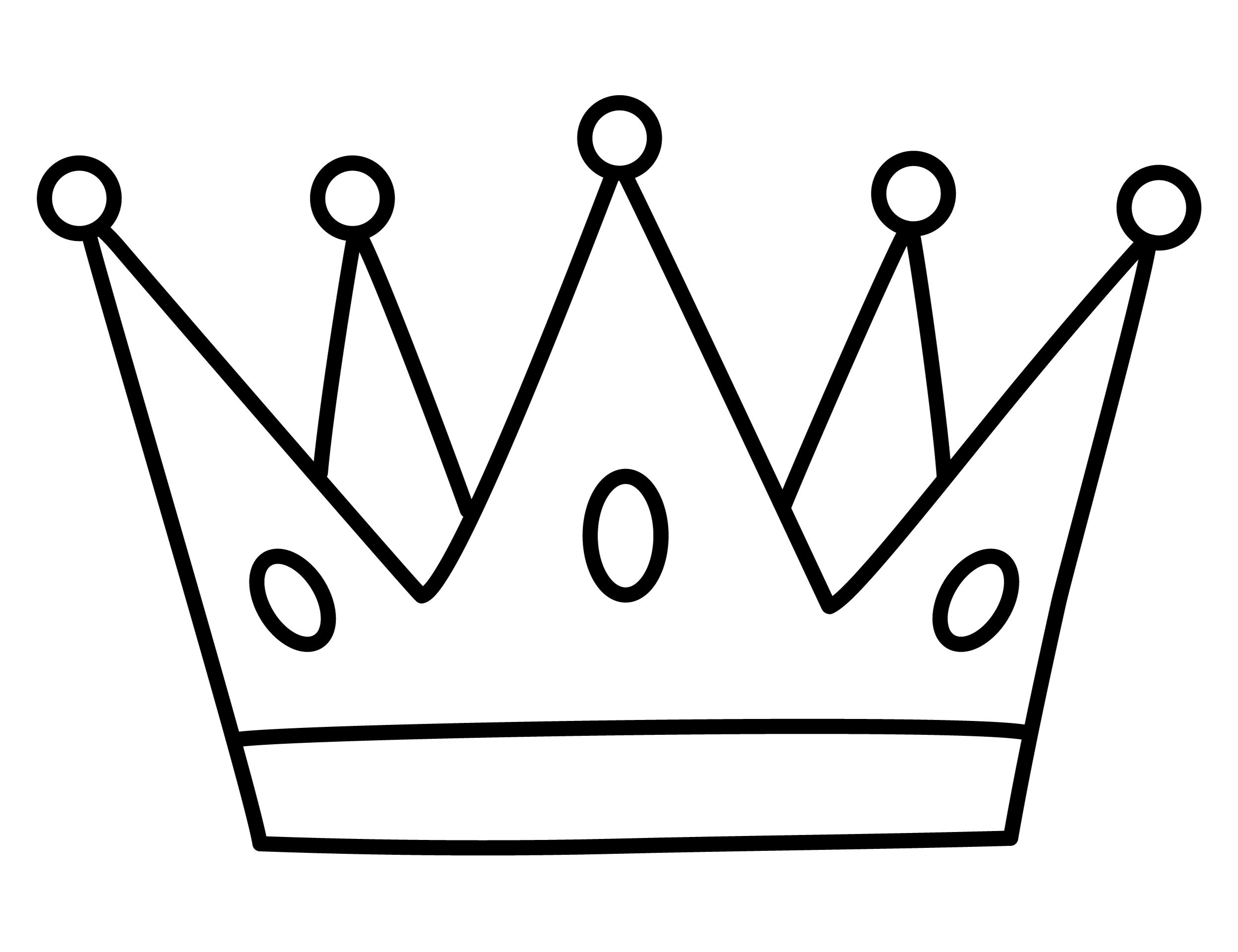 Stunning crown coloring pages for kids and adults