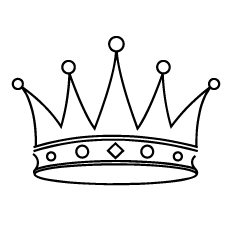 Top free printable crown coloring pages online