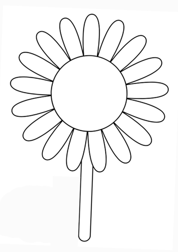Coloring pages printable daisy coloring page for kids