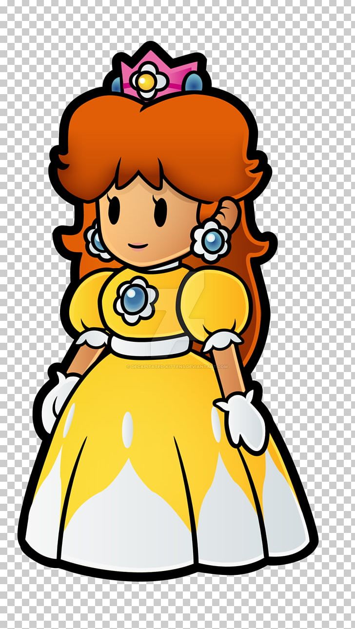 Princess daisy paper mario color splash princess peach png clipart artwork book paper daisy graph paper
