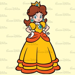 Princess daisy svg