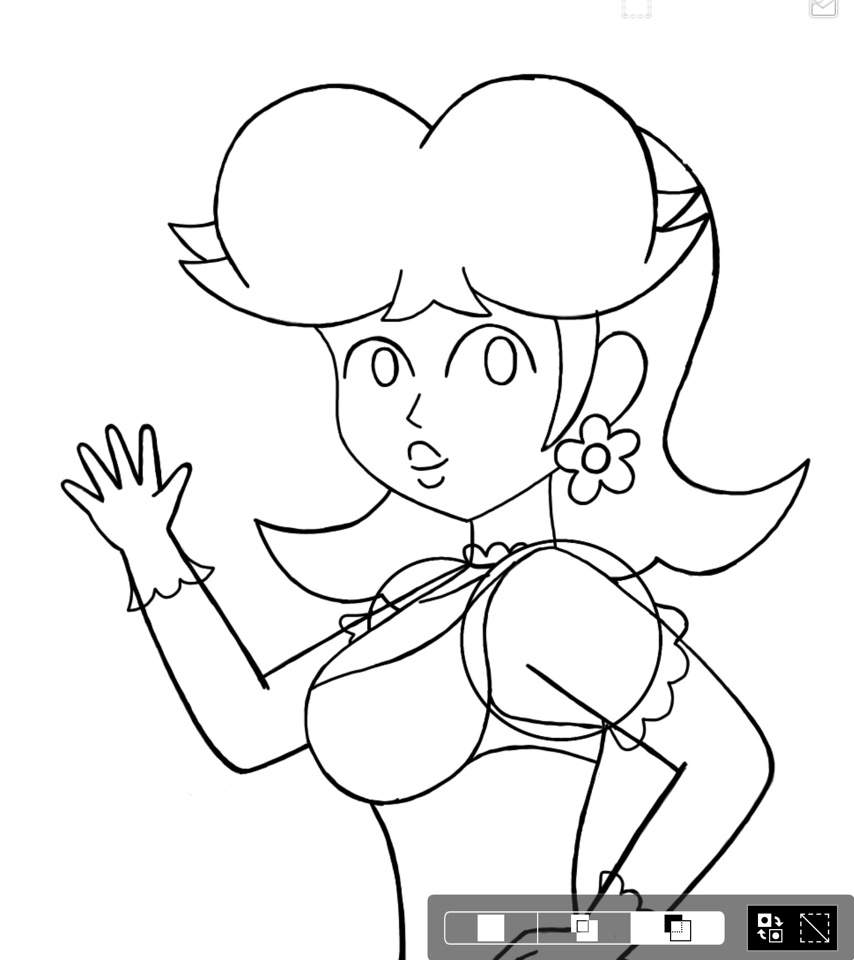 A princess daisy drawing mario amino