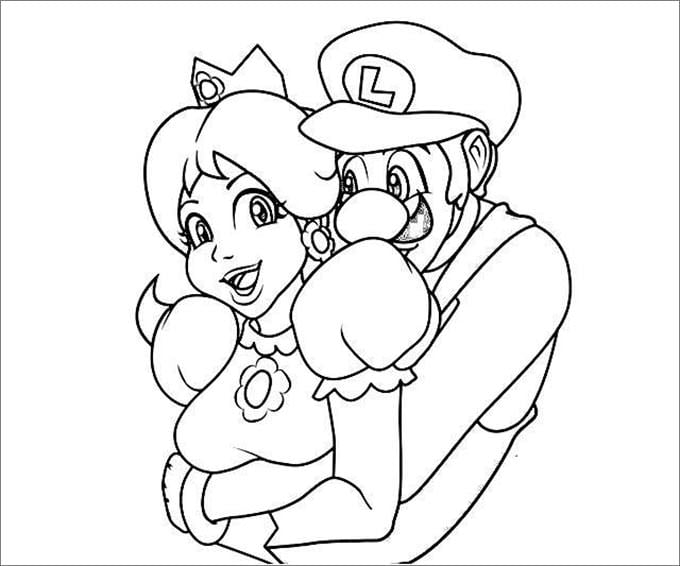 Mario coloring pages