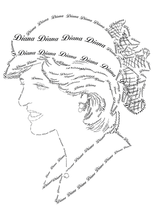 Typography portrait
